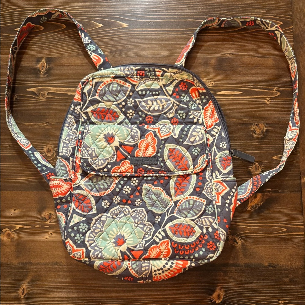 Vera Bradley Multicolor Floral Backpack